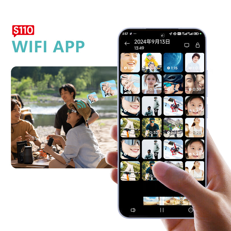 S110 FPV Glasses Camera