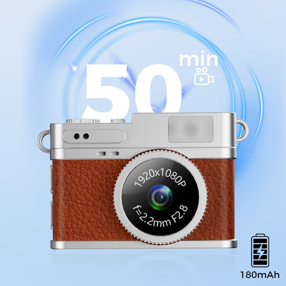 Cwepady S150 Retro Mini Camera with 8GB Card