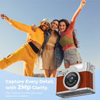 Cwepady S150 Retro Mini Camera with 8GB Card