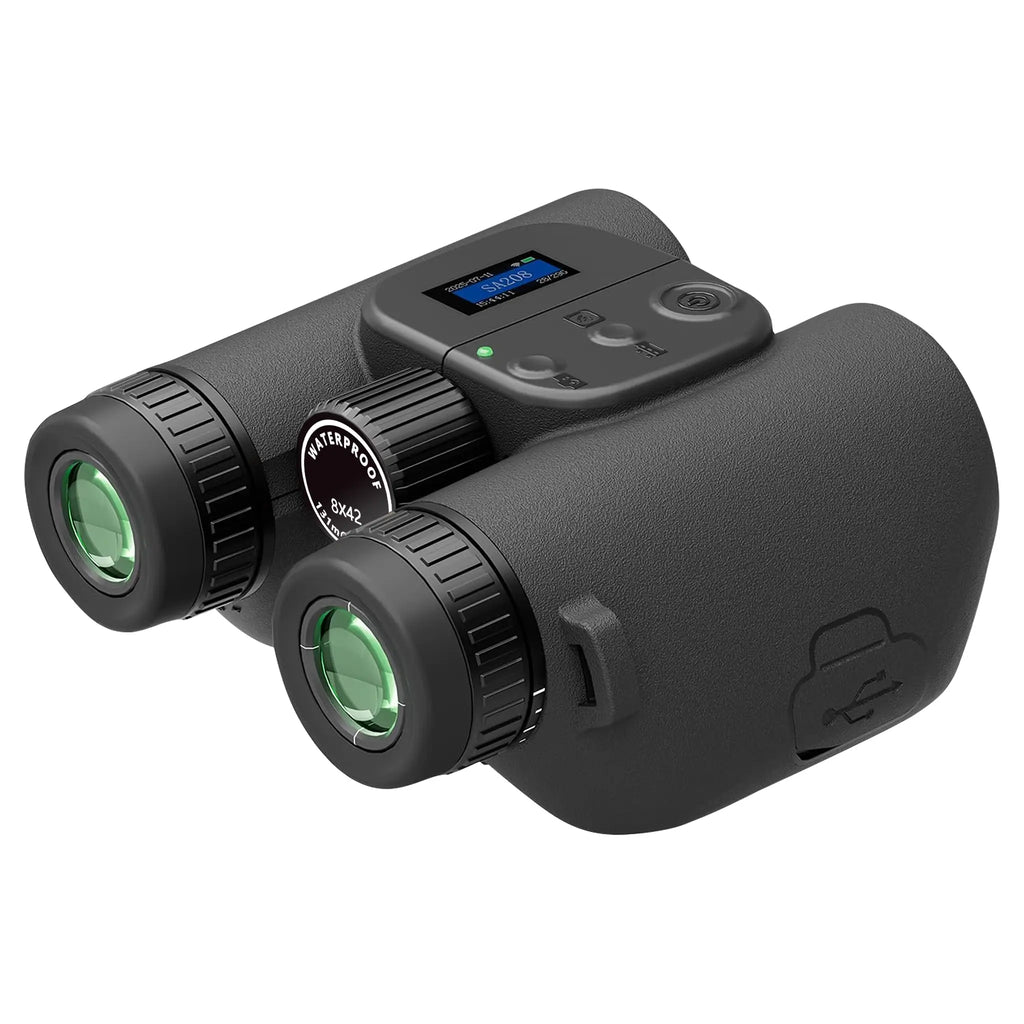 Cwepady Zoom AI Binocular with Camera 8x42