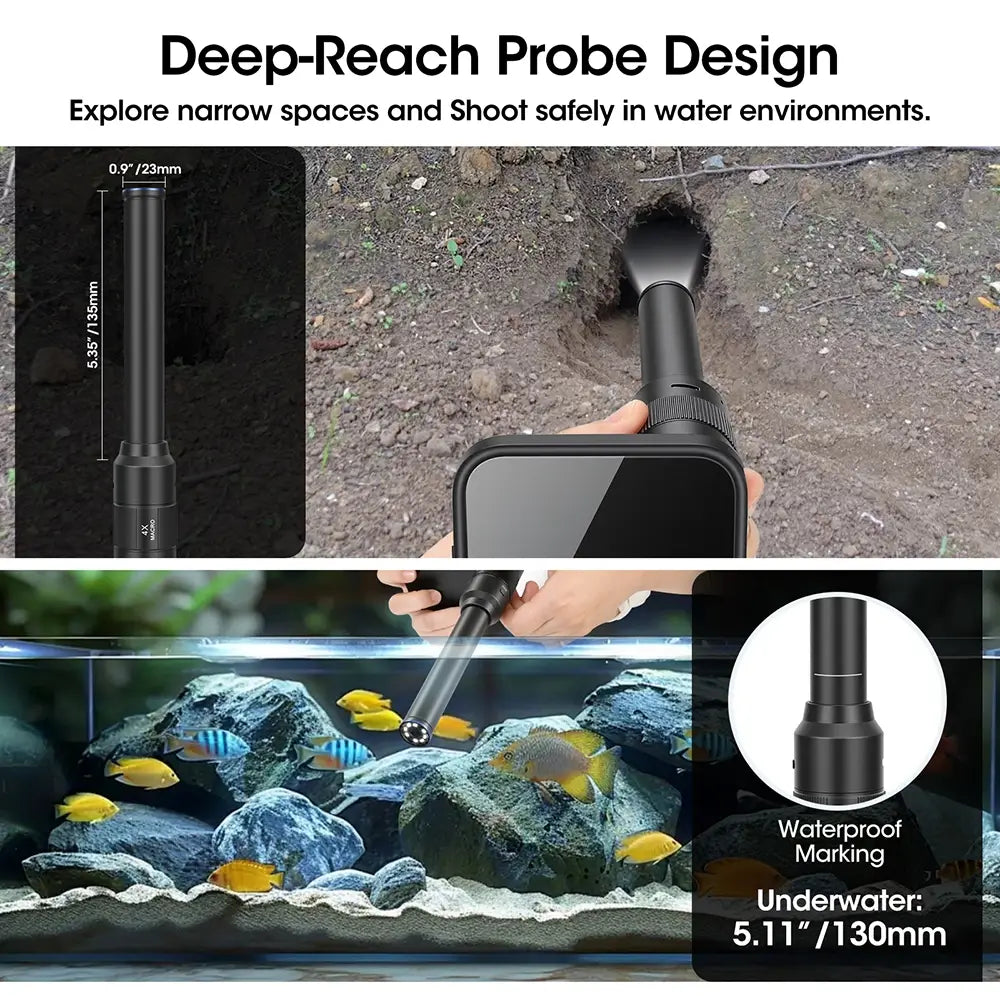 Cwepady Clip-On Macro lens-Seize