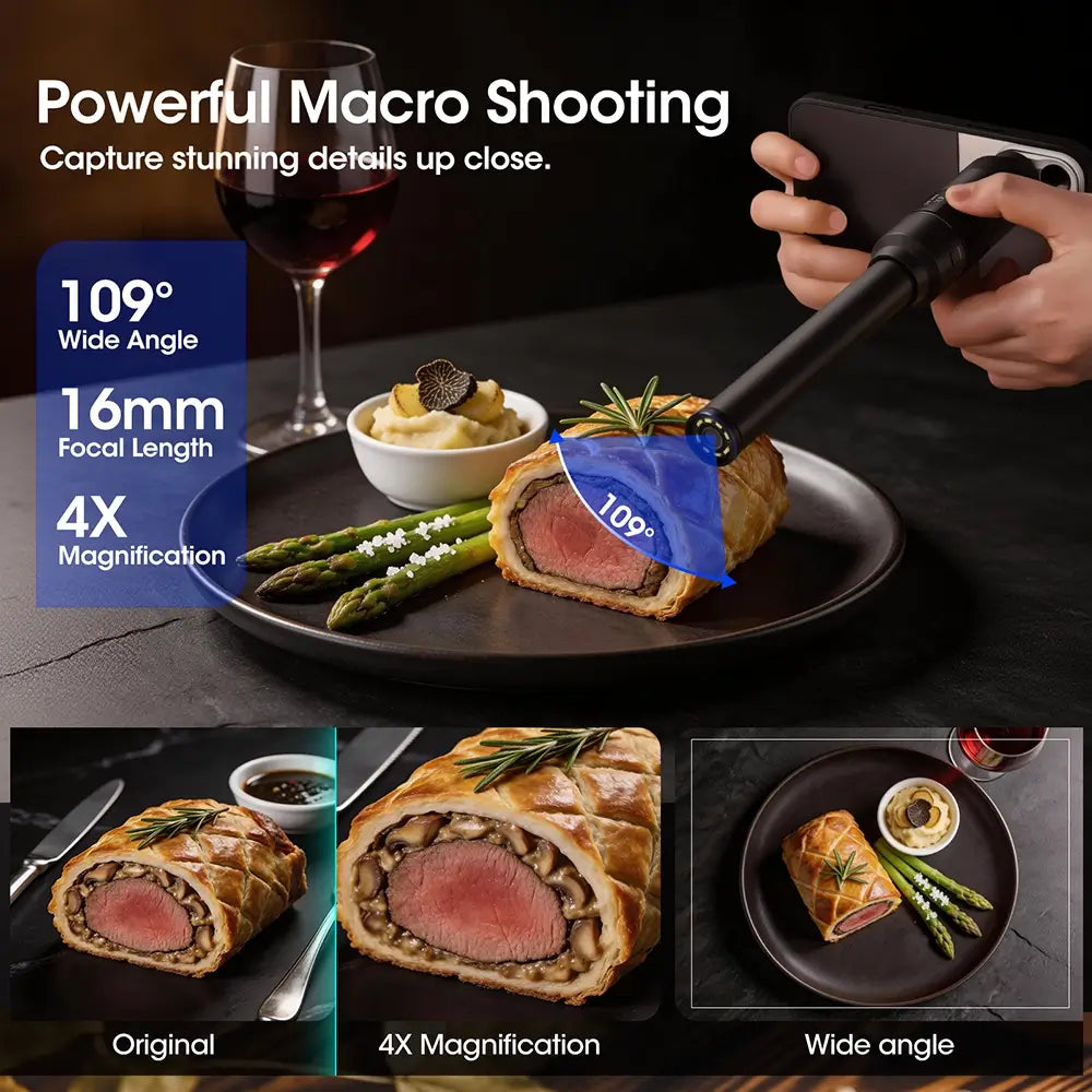 Cwepady Clip-On Macro lens-Seize