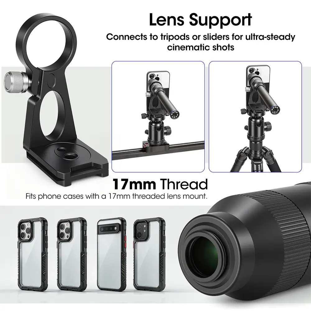 Cwepady Clip-On Macro lens-Seize