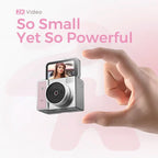 CWEPADY Film Pro Retro Mini Camera (with 8GB SD Card)