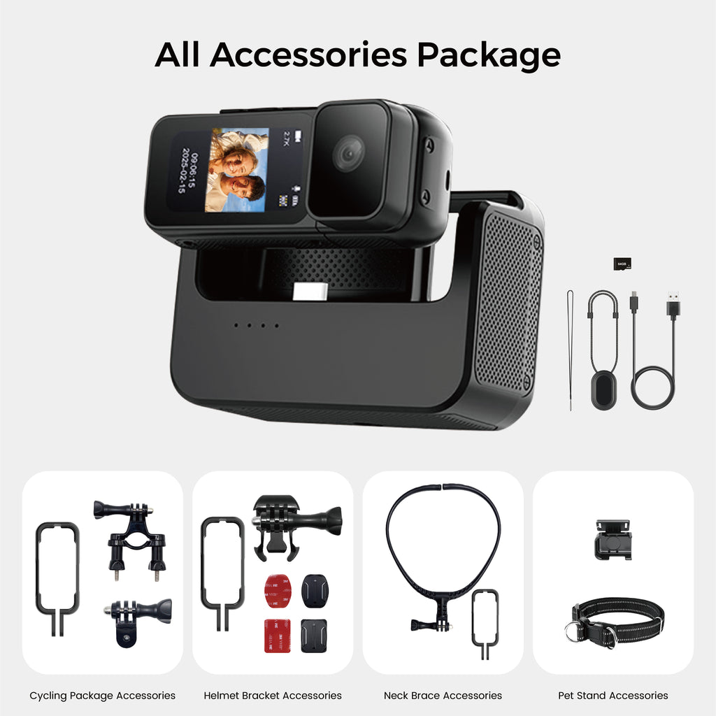 CWEPADY POV X1 Thumb POV Camera (with 64GB SD Card)