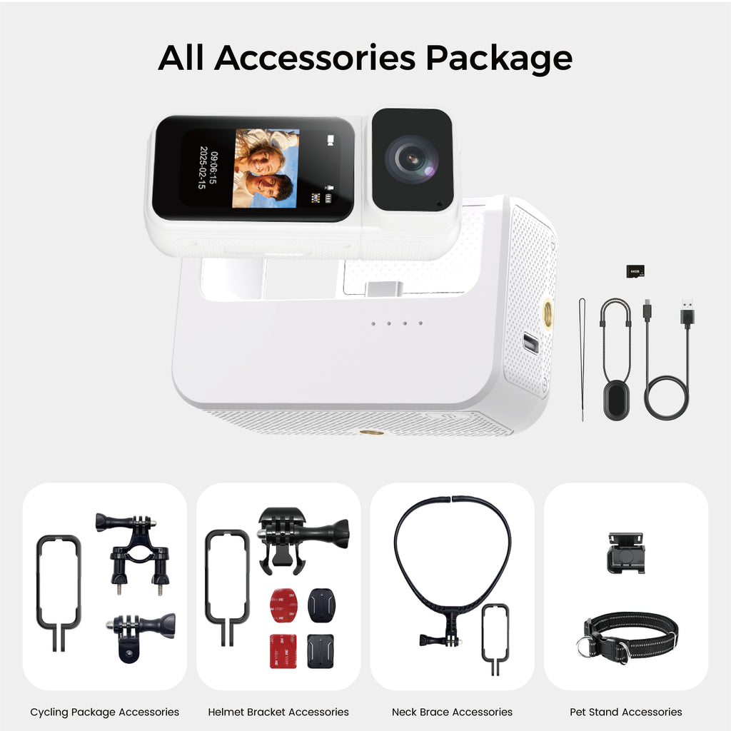 CWEPADY POV X1 Thumb POV Camera (with 64GB SD Card)