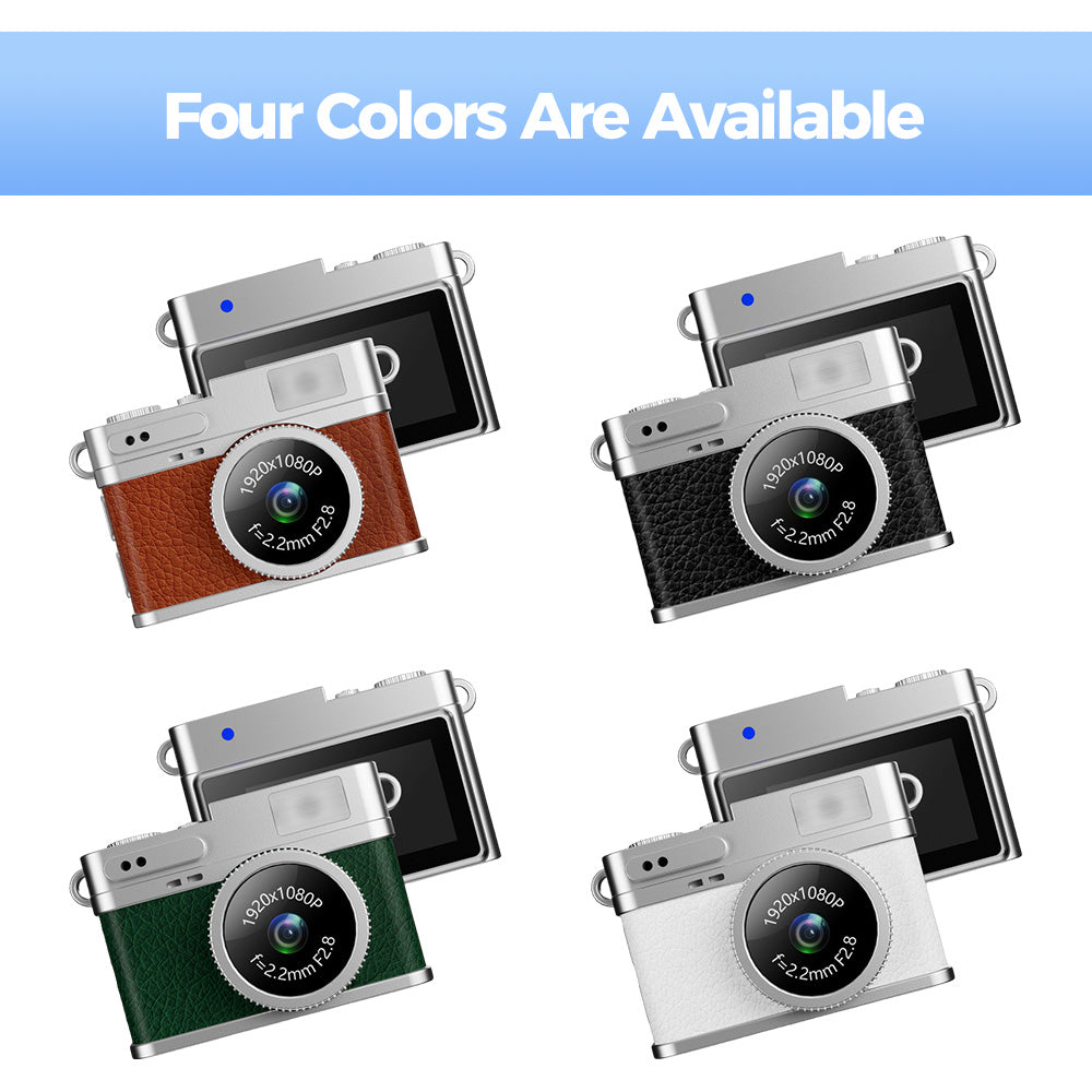 Cwepady S150 Retro Mini Camera with 8GB Card