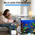 Cwepady New 2nd Gen Auto Fish Feeder with Camera