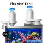 Cwepady New 2nd Gen Auto Fish Feeder with Camera